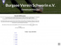 burgseevereinschwerinev.com Webseite Vorschau