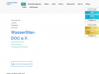 wasserfilter-doc.com Webseite Vorschau