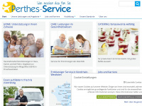 perthes-service.de Webseite Vorschau