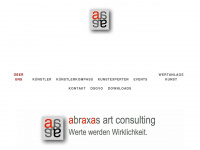 abraxas-art-consulting.de Webseite Vorschau