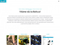 bufo.cz Webseite Vorschau