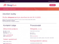 shopsun.cz