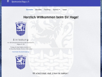 svhage.de Webseite Vorschau