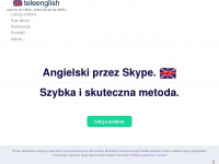 teleenglish.pl Webseite Vorschau