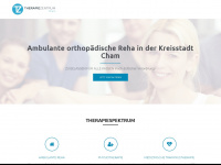 therapiezentrum-cham.de Webseite Vorschau