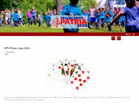 pfadipatria.ch Webseite Vorschau