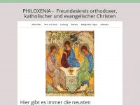 freundeskreis-philoxenia.de Webseite Vorschau