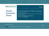 schulensumiswald.jimdo.com Webseite Vorschau