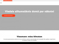 viessmann.lv Webseite Vorschau