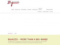 bajazzo-galaband.de Webseite Vorschau