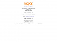 max2consulting.de Webseite Vorschau