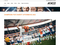 champions-for-charity.de Webseite Vorschau
