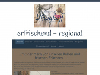 bauernhofeis-kroghoff.de Webseite Vorschau
