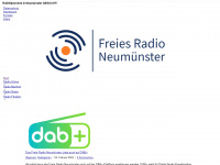 freiesradio-nms.de Webseite Vorschau