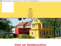 hotel-am-weinbergschloss.de Webseite Vorschau