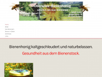 oberwiler-bienenhonig.ch Webseite Vorschau