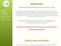 yoga-mit-lisa.at Webseite Vorschau