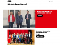 spd-ub-miesbach.de Webseite Vorschau