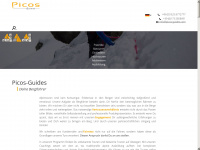 picos-guides.com Webseite Vorschau