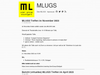 mlugs.de Webseite Vorschau