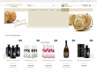 champagner-onlineshop.de Webseite Vorschau