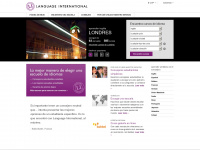 languageinternational.co Webseite Vorschau