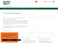 huttersport.com Webseite Vorschau