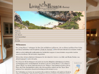 living-houses-santanyi.com Webseite Vorschau