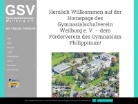 gsv-weilburg.de Webseite Vorschau
