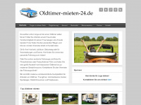 oldtimer-mieten-24.de Webseite Vorschau
