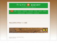 tischlerei-hauser.net Webseite Vorschau