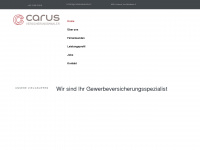 carus-makler.at Webseite Vorschau