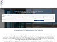 thurm-real-estate.com Webseite Vorschau