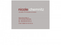 nicole-chemnitz.de Webseite Vorschau