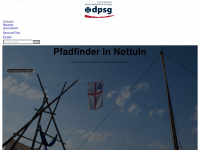 dpsg-nottuln.de Webseite Vorschau