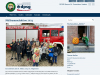 dpsg-uedem.de Webseite Vorschau