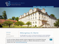 bildungshaus-bernried.de Webseite Vorschau