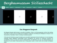 bergbaumuseum-siciliaschacht.de Webseite Vorschau