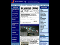 filmsound.org Webseite Vorschau