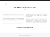 vida-immo.de Webseite Vorschau