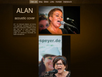 alan-speyer.de Webseite Vorschau