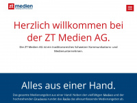 ztmedien.ch Webseite Vorschau