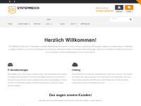 systemreich.com Webseite Vorschau