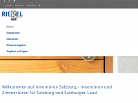 innentueren-salzburg.at Webseite Vorschau