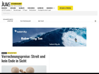 juve-steuermarkt.de Webseite Vorschau