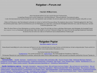 ratgeber---forum.net Webseite Vorschau