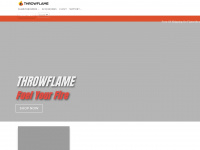 throwflame.com Webseite Vorschau
