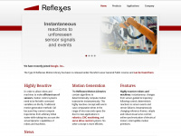 reflexxes.ws Webseite Vorschau