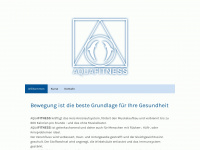 aquafitness-kison.de Webseite Vorschau