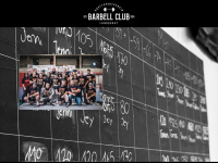 barbellclub.ch Webseite Vorschau
